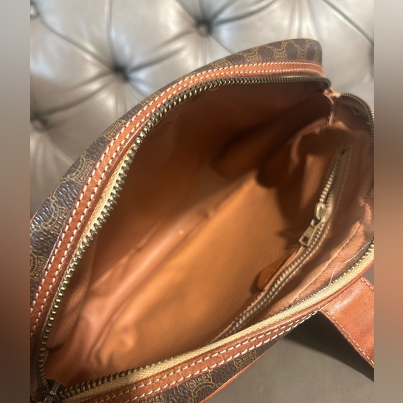 Celine Macadam Vintage Pouch Toiletry Case Unisex Clutch - Picture 15 of 17